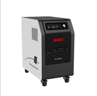 آل این وان باتری مولتی خورشیدی 3 کیلووات باتری لیتیومی 5.12 کیلووات MUST\HBP1800 MT